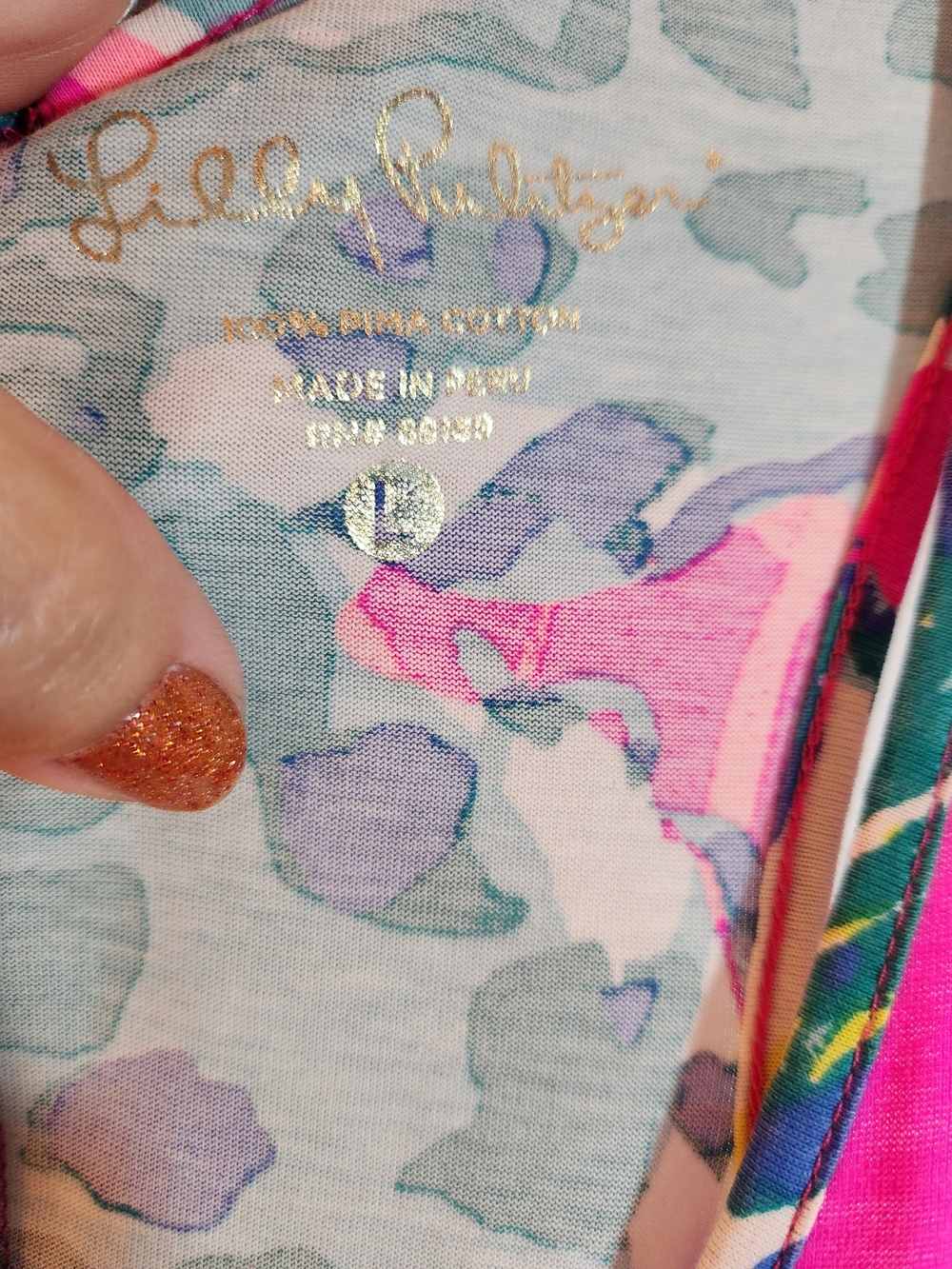 Lilly Pulitzer Multicolor Tankdress In EUC Print - Picture 4 of 4